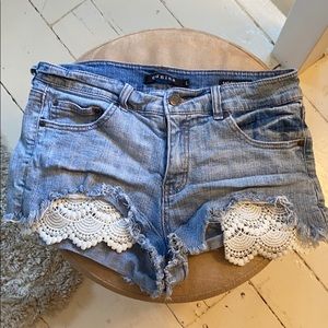 Jean shorts